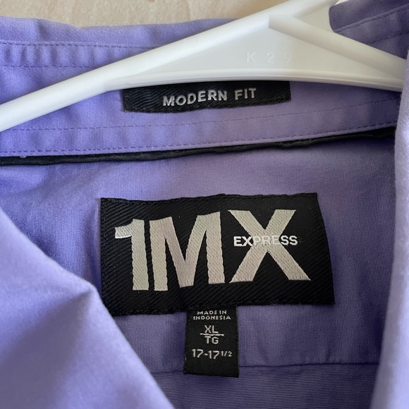 Purple Express button down - Picture 2 of 2